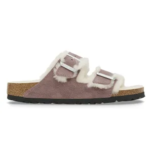 ARIZONA SHEARLING SUEDE LEATHER | FADED PURPLE