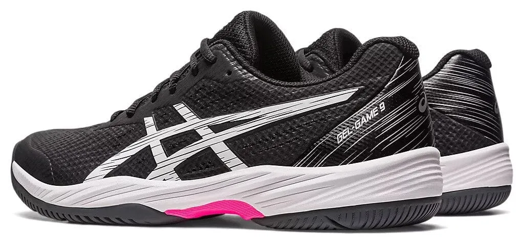 Asics Gel-Game 9 Men's Tennis Shoes Black/Hot Pink