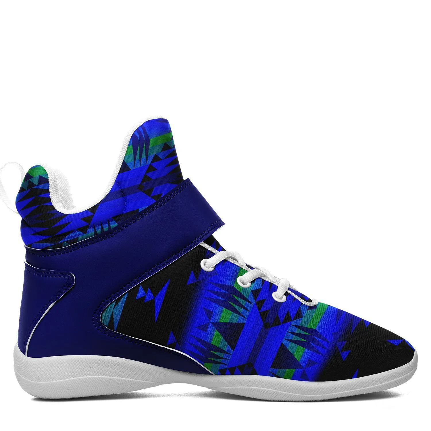 Between the Blue Ridge Mountains Ipottaa Basketball / Sport High Top Shoes - White Sole