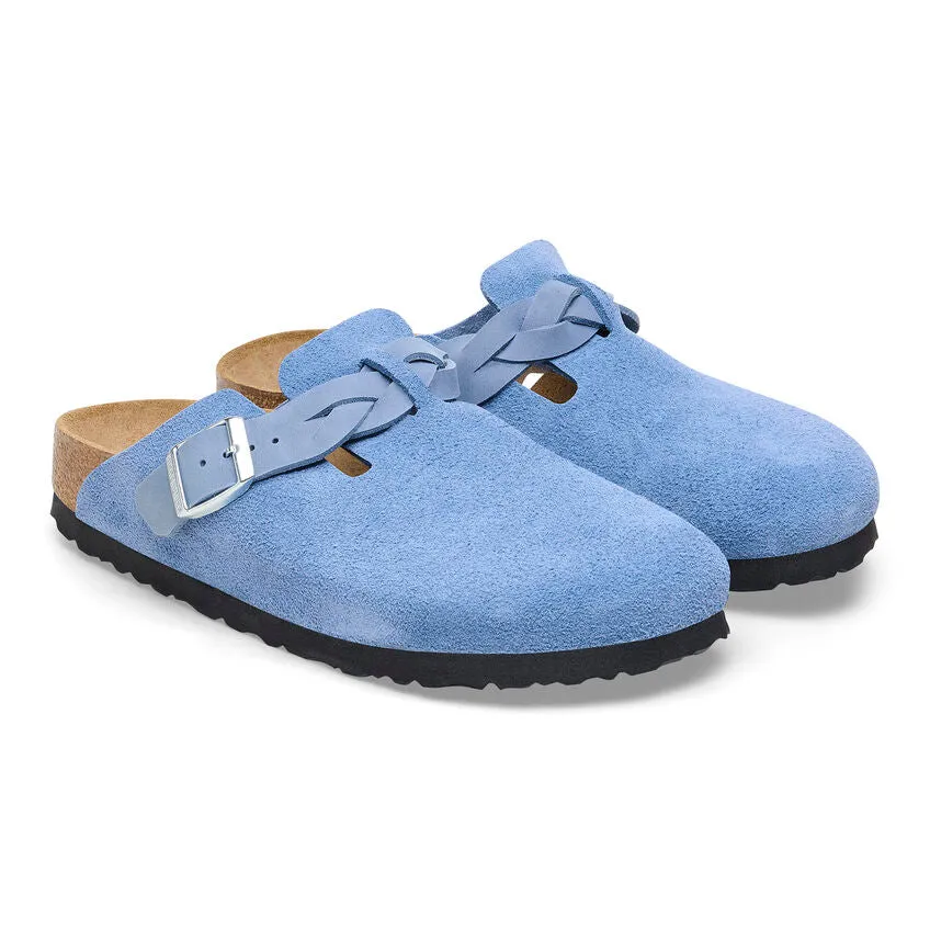 BOSTON BRAIDED SUEDE LEATHER | ELEMENTAL BLUE