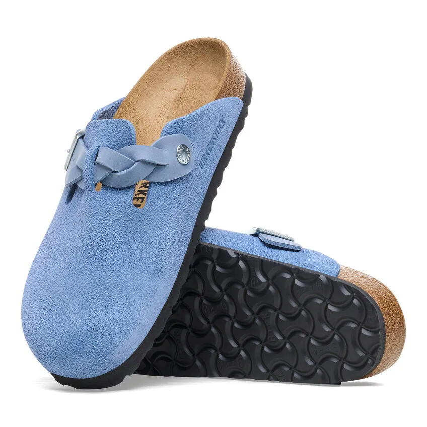 BOSTON BRAIDED SUEDE LEATHER | ELEMENTAL BLUE