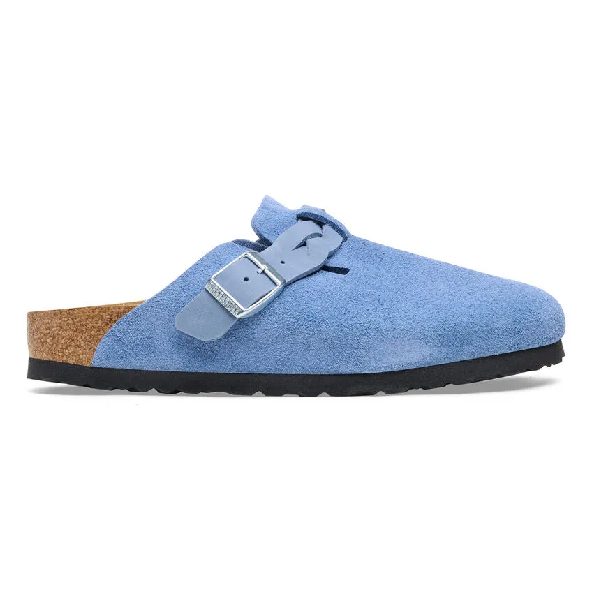 BOSTON BRAIDED SUEDE LEATHER | ELEMENTAL BLUE