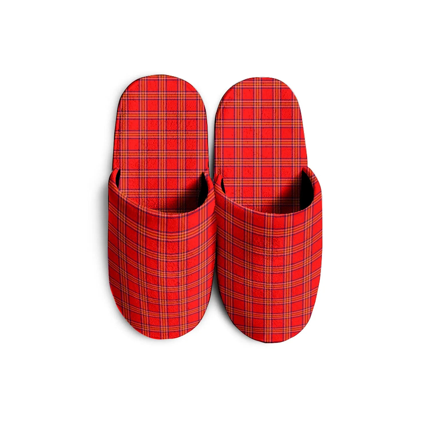 Burnett Modern Tartan Home Slippers