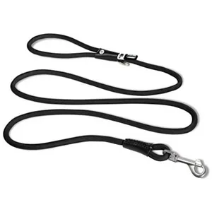 Curli Stretch Comfort Leash Black