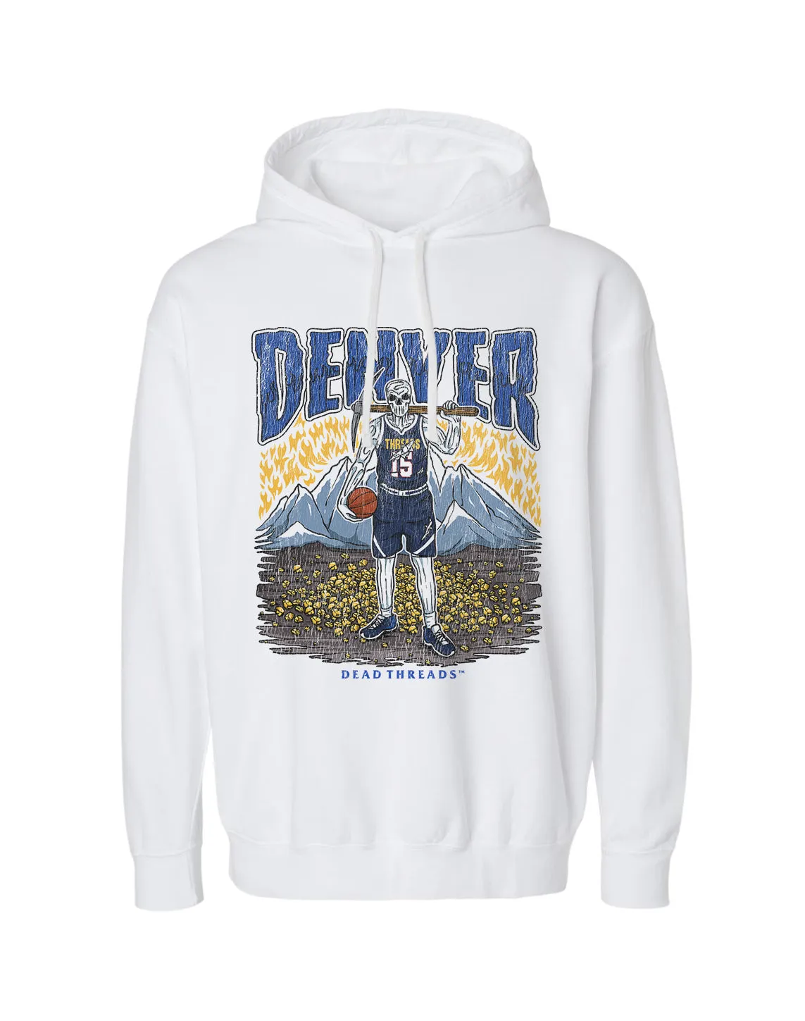 DENVER BASKETBALL - LIGHTWEIGHT HOODIE