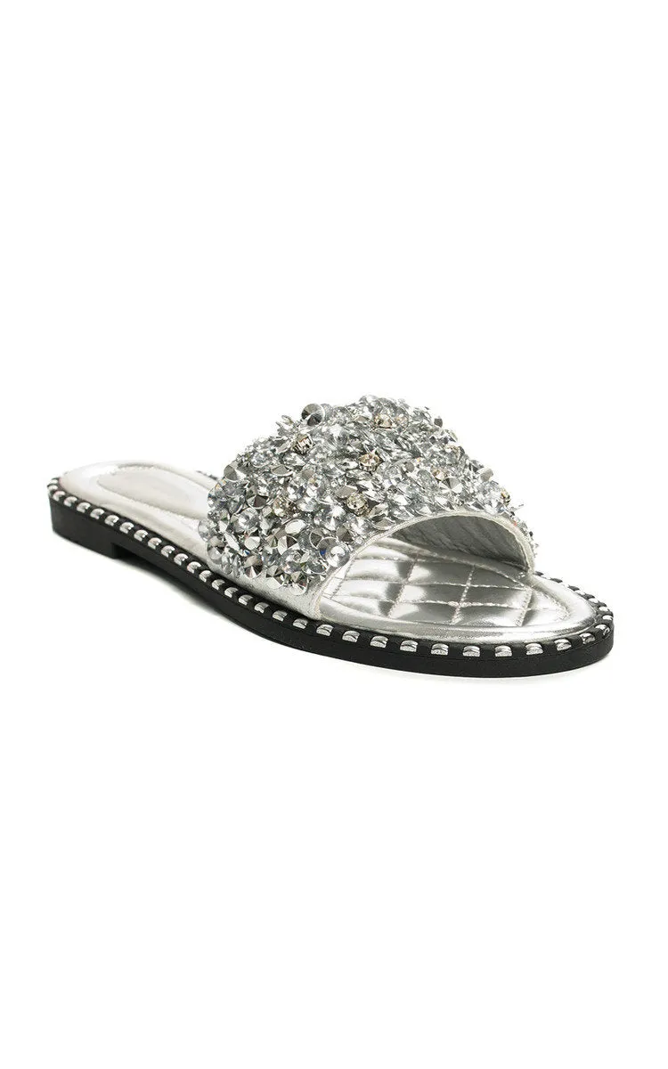 Embellished Open Toe Sandals