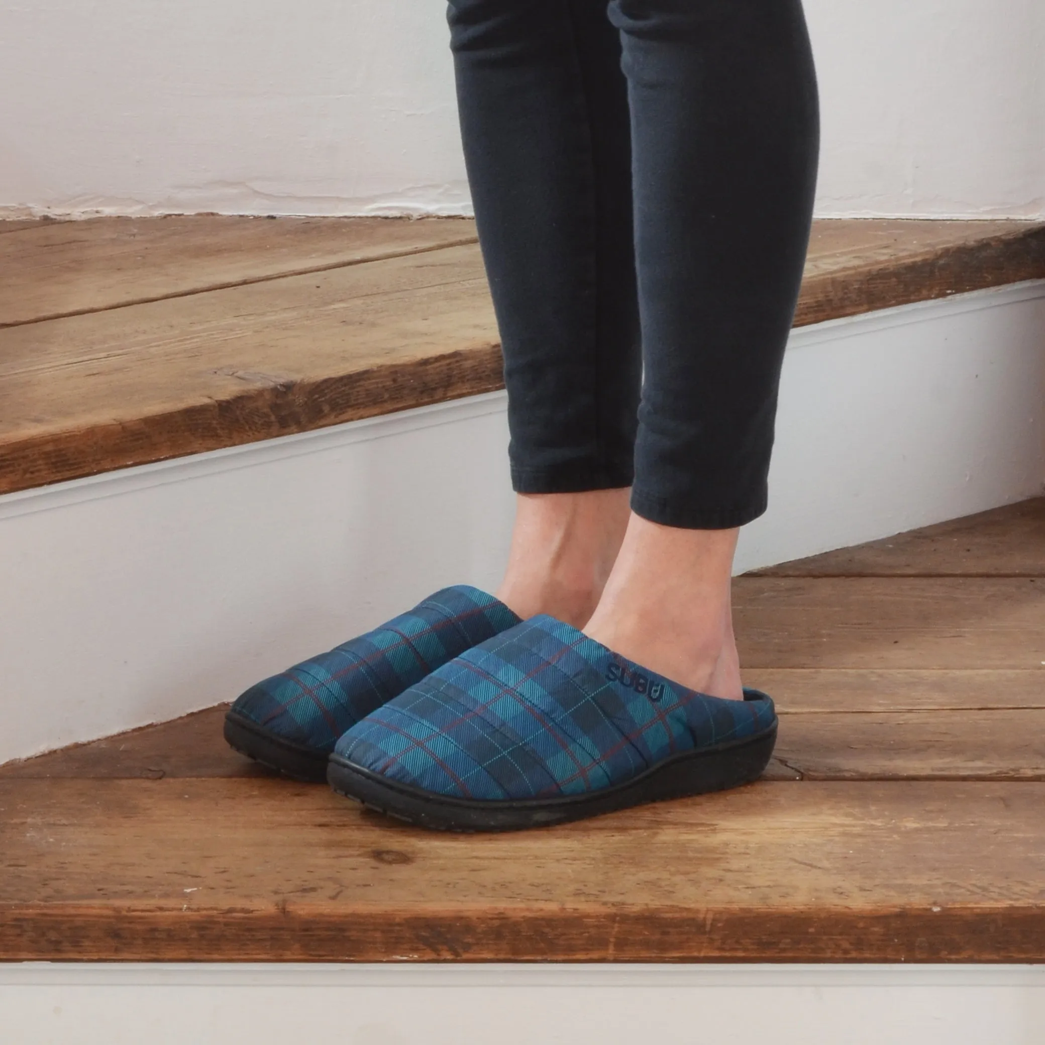 Fall & Winter Slippers - Tartan