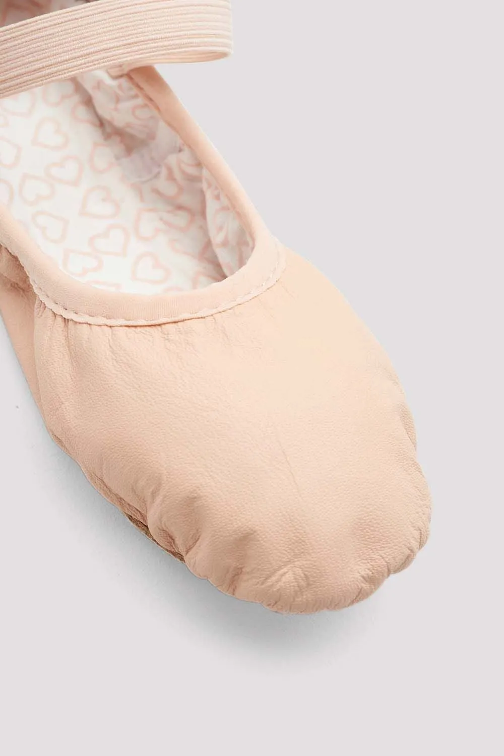 Girls Belle Leather Ballet Shoes