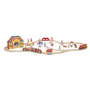 Janod Story Box Express Circus Train Set