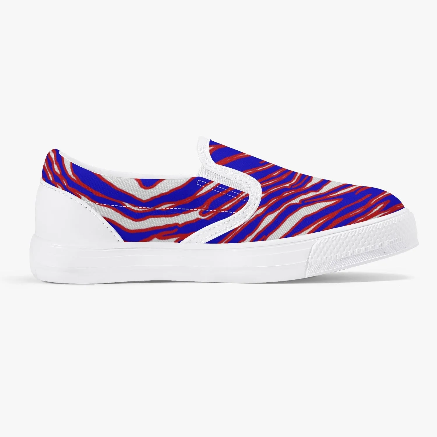 Kids Buffalo Zuba Slip on canvas sneakers