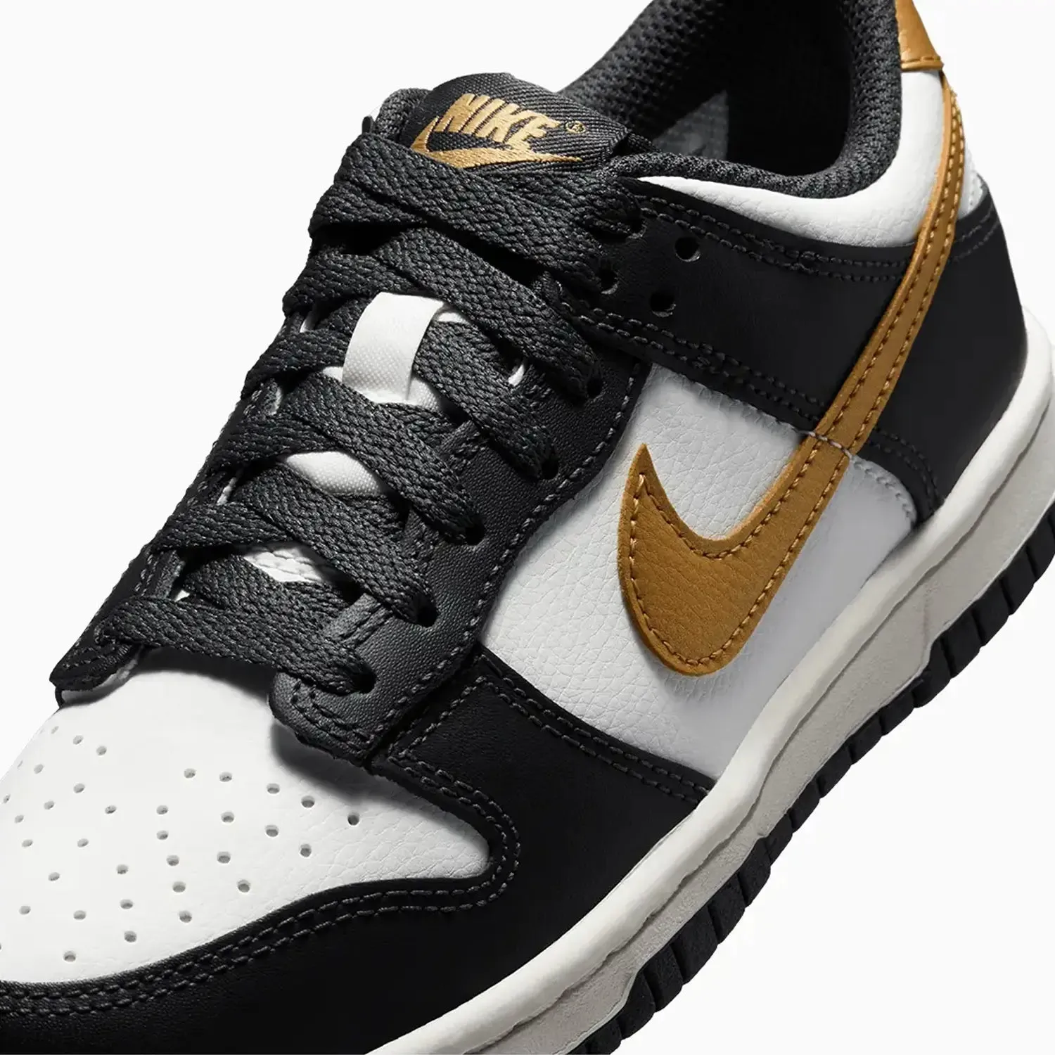 Kid's Dunk Low "Metallic Gold" Grade School