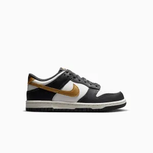 Kid's Dunk Low "Metallic Gold" Grade School