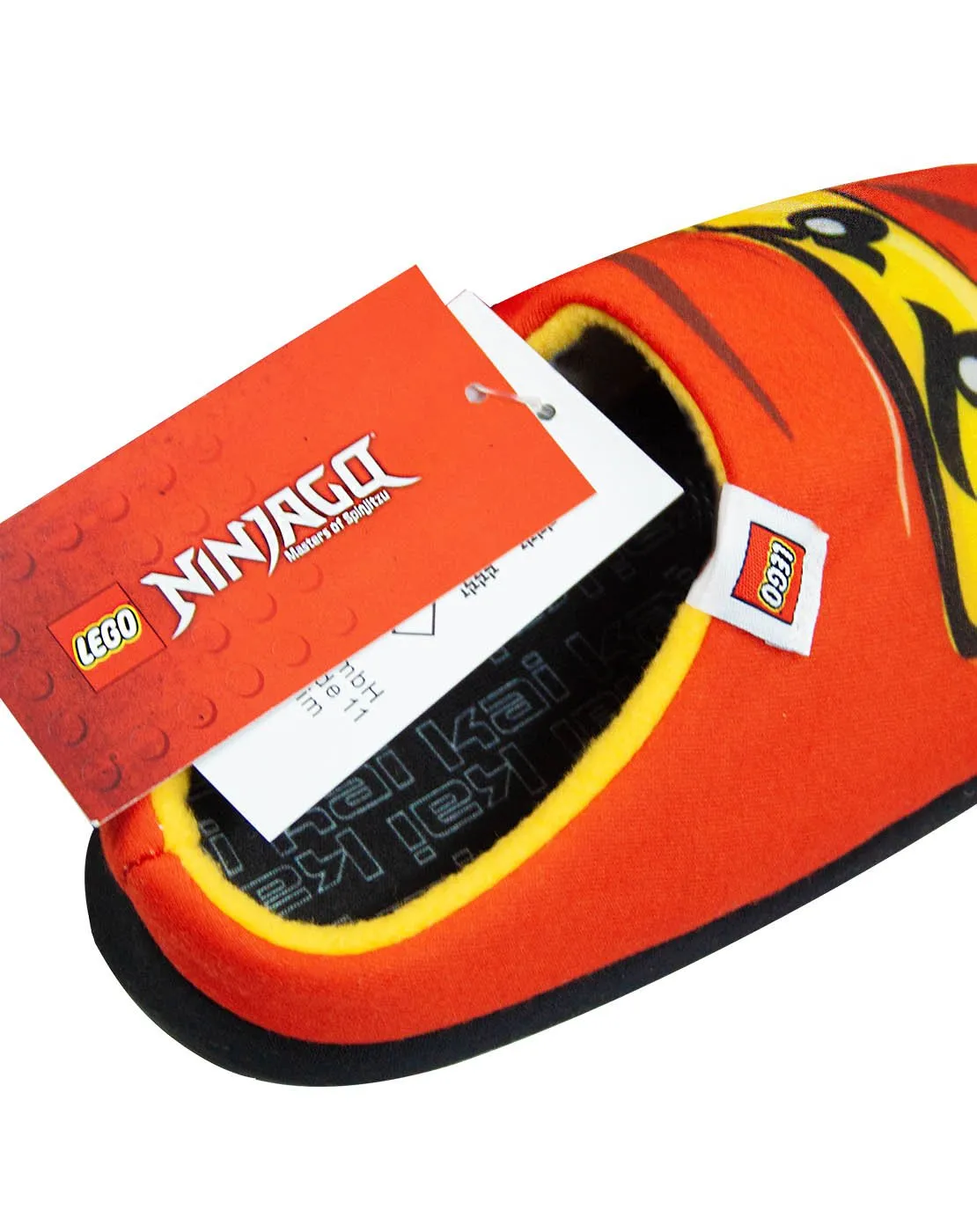 Lego Ninjago Kai Red Ninja Face Slipper