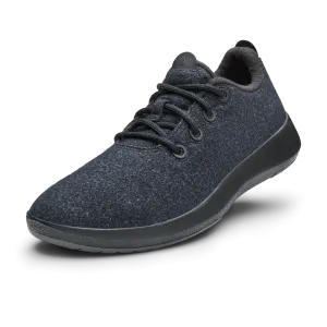 Men's Wool Runner Mizzles - Natural Black (Natural Black Sole)