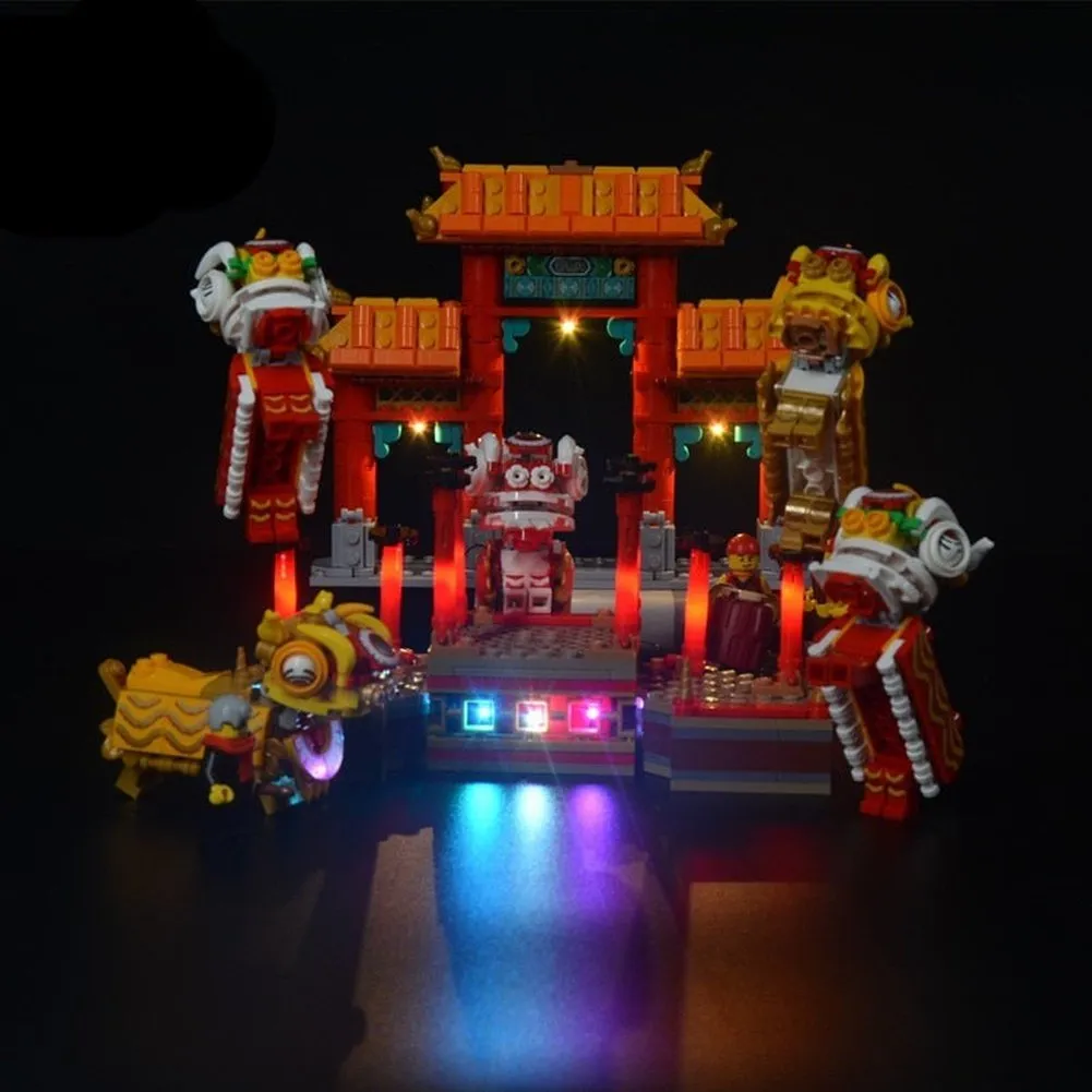 MOC  Compatible  LED Lighting Set DIY toys 80104 (Not Included Building Blocks)