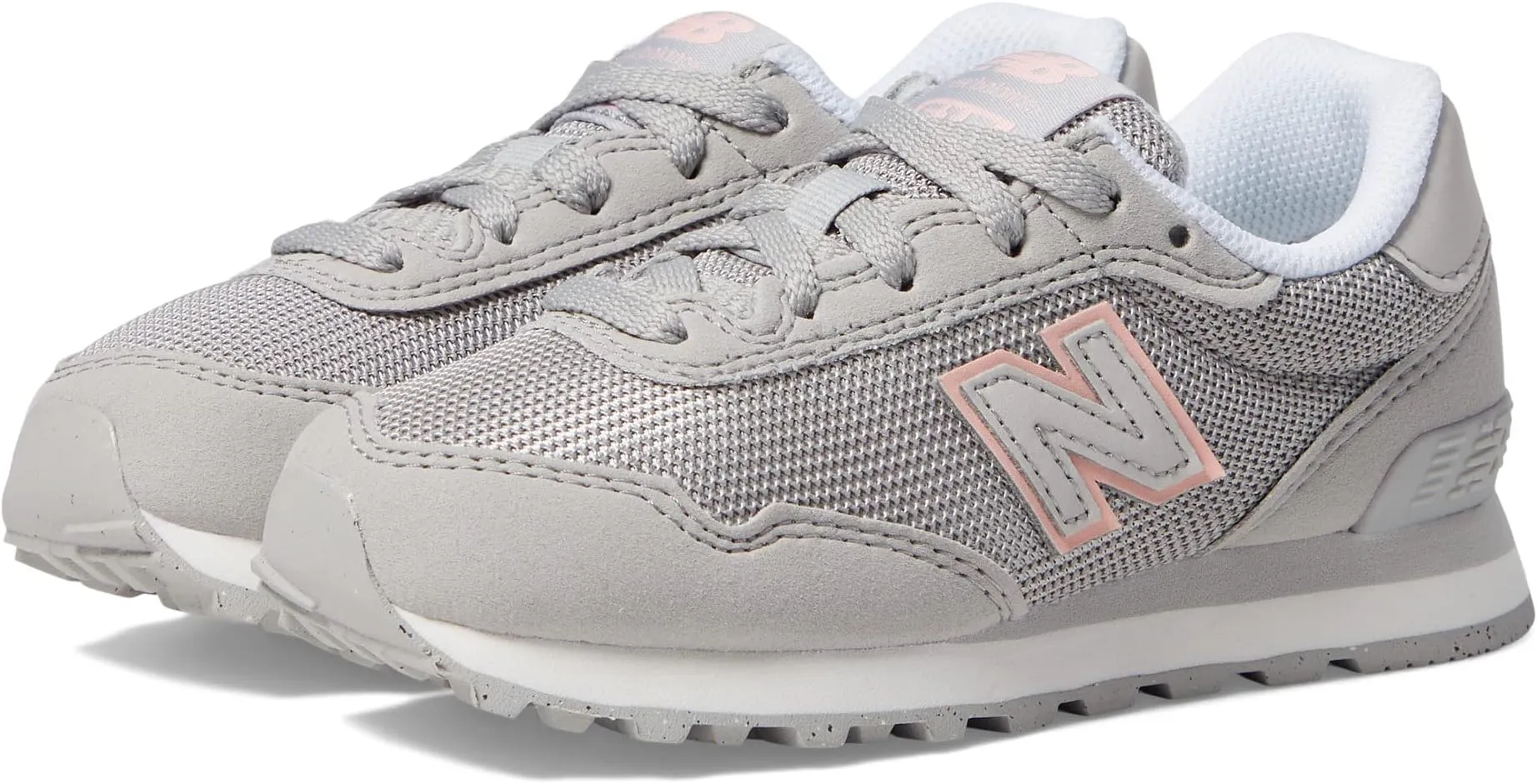 New Balance 515 Sneaker in Rain Cloud/Pink Haze