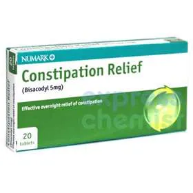 Numark Constipation Relief Tablets 20 (A)