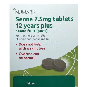 Numark Senna 7.5mg Tablets 12 Year Plus 60 (D)