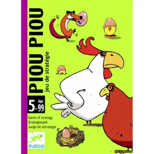 Piou Piou Card Game by Djeco