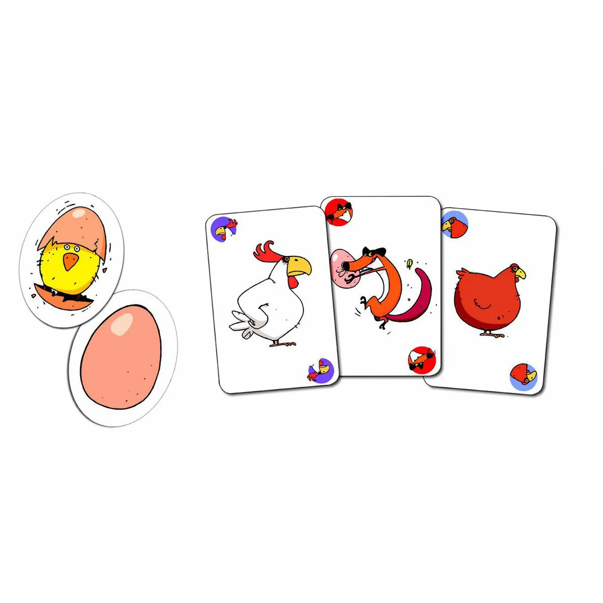 Piou Piou Card Game by Djeco