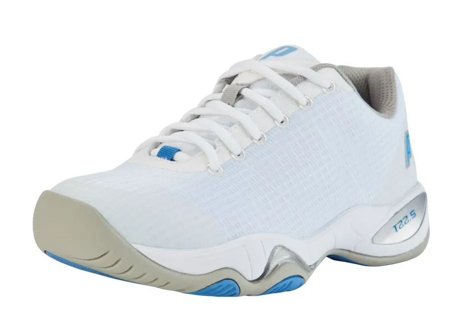 Prince T22.5 Women's Tennis Shoes White/Blue