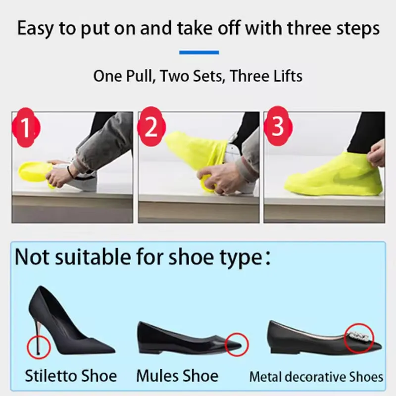 Reusable Waterproof Shoe Covers