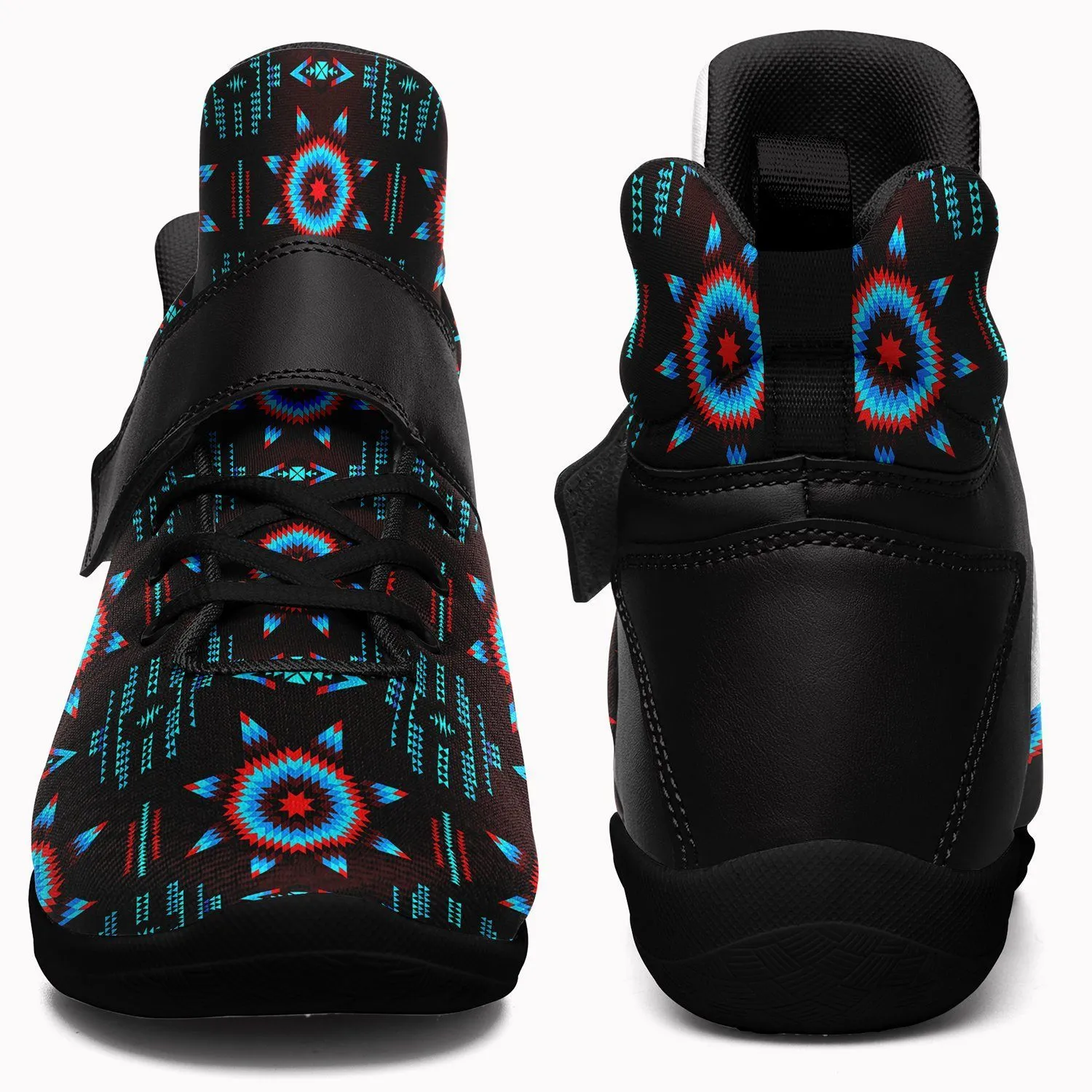 Rising Star Corn Moon Ipottaa Basketball / Sport High Top Shoes - Black Sole