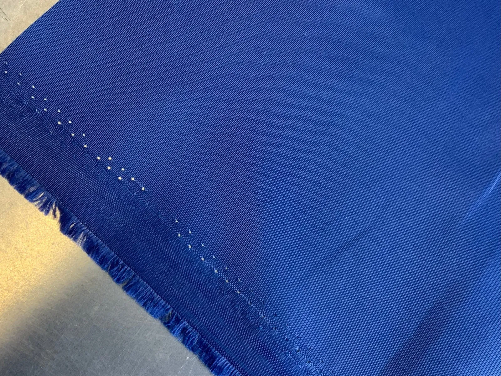 ROYAL BLUE Waterproof Fabric - 150 cms wide - 190 gsm for Garden Chairs, cushions etc