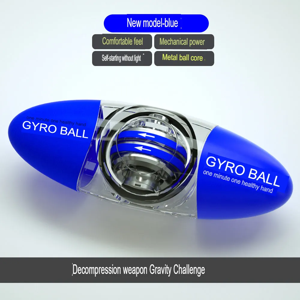 Self-starting wrist ball Douyin arm training men's grip ball arm strength burst wrist metal silent centrifugal decompression fitness