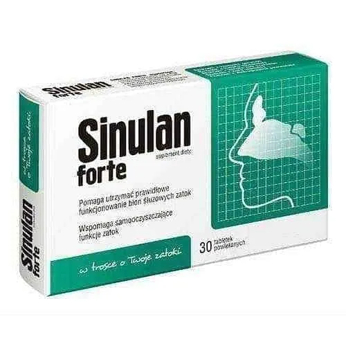 SINULAN FORTE, for children over 6 years, sinus infection symptoms