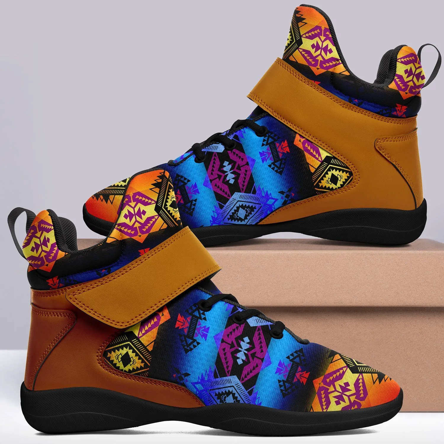 Sovereign Nation Sunset Kid's Ipottaa Basketball / Sport High Top Shoes