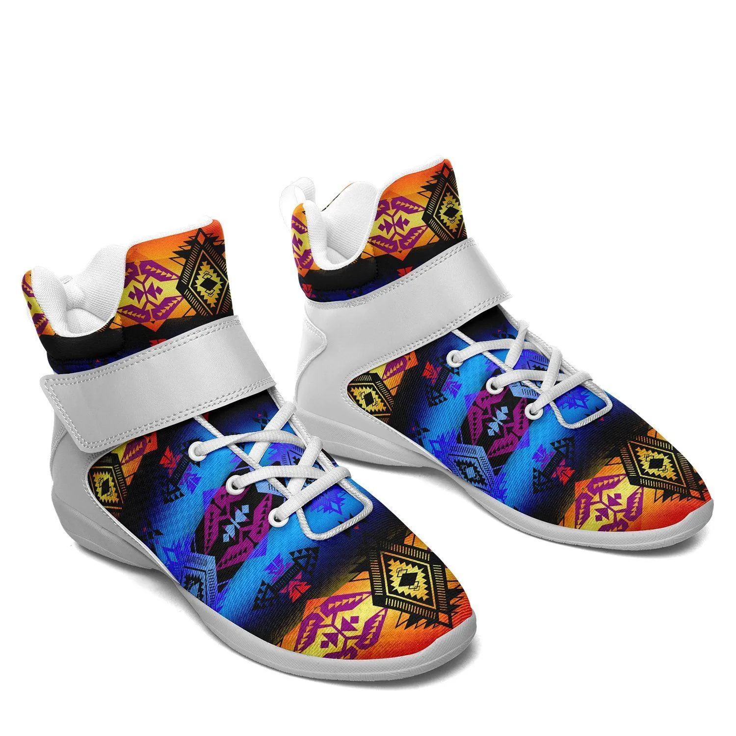 Sovereign Nation Sunset Kid's Ipottaa Basketball / Sport High Top Shoes