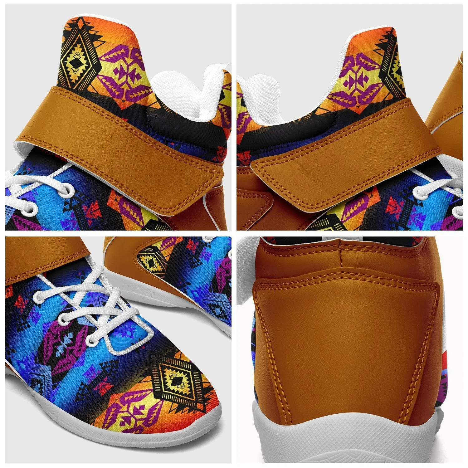 Sovereign Nation Sunset Kid's Ipottaa Basketball / Sport High Top Shoes