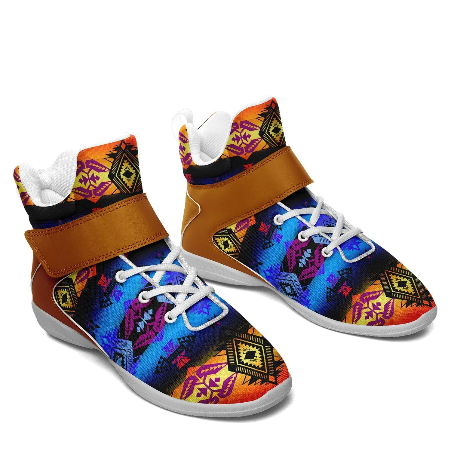 Sovereign Nation Sunset Kid's Ipottaa Basketball / Sport High Top Shoes