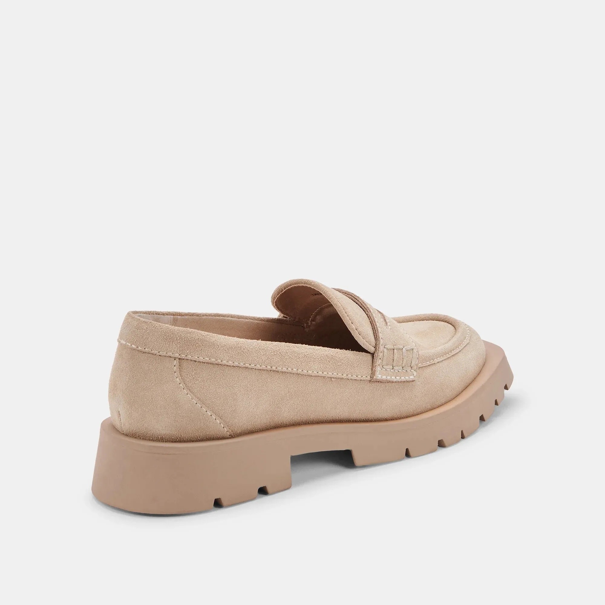 The Elias Flats Loafer by Dolce Vita - Dune Suede