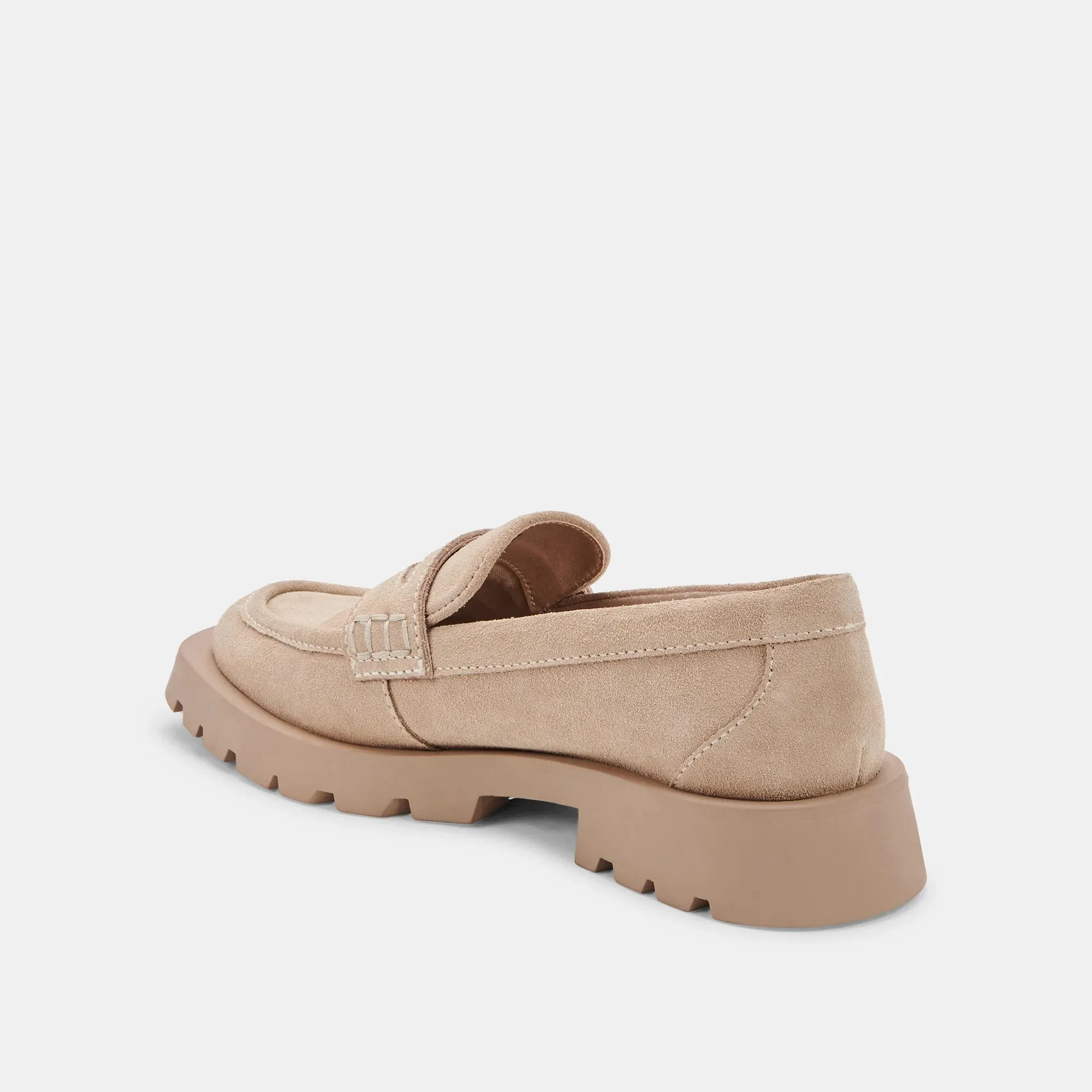 The Elias Flats Loafer by Dolce Vita - Dune Suede