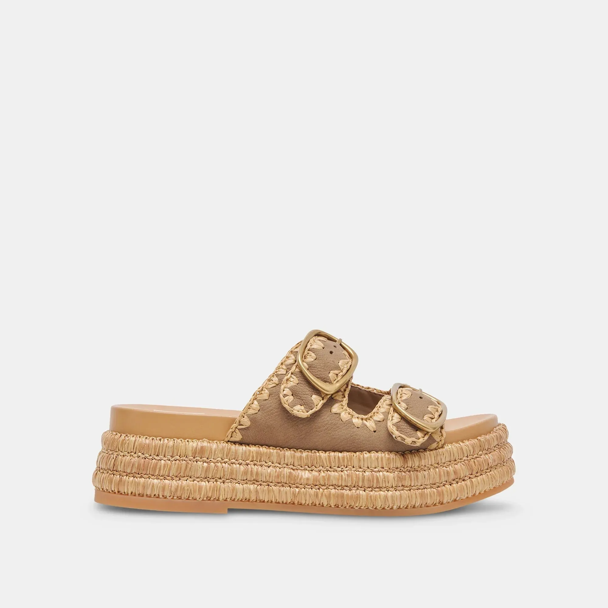 The Wanika Sandals by Dolce Vita - Almond Nubuck