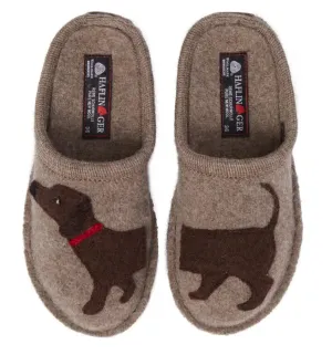 The Wool Dog Slipper in Earth