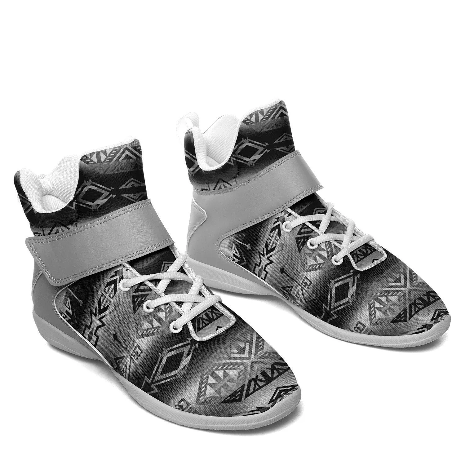 Trade Route Cave Ipottaa Basketball / Sport High Top Shoes - White Sole