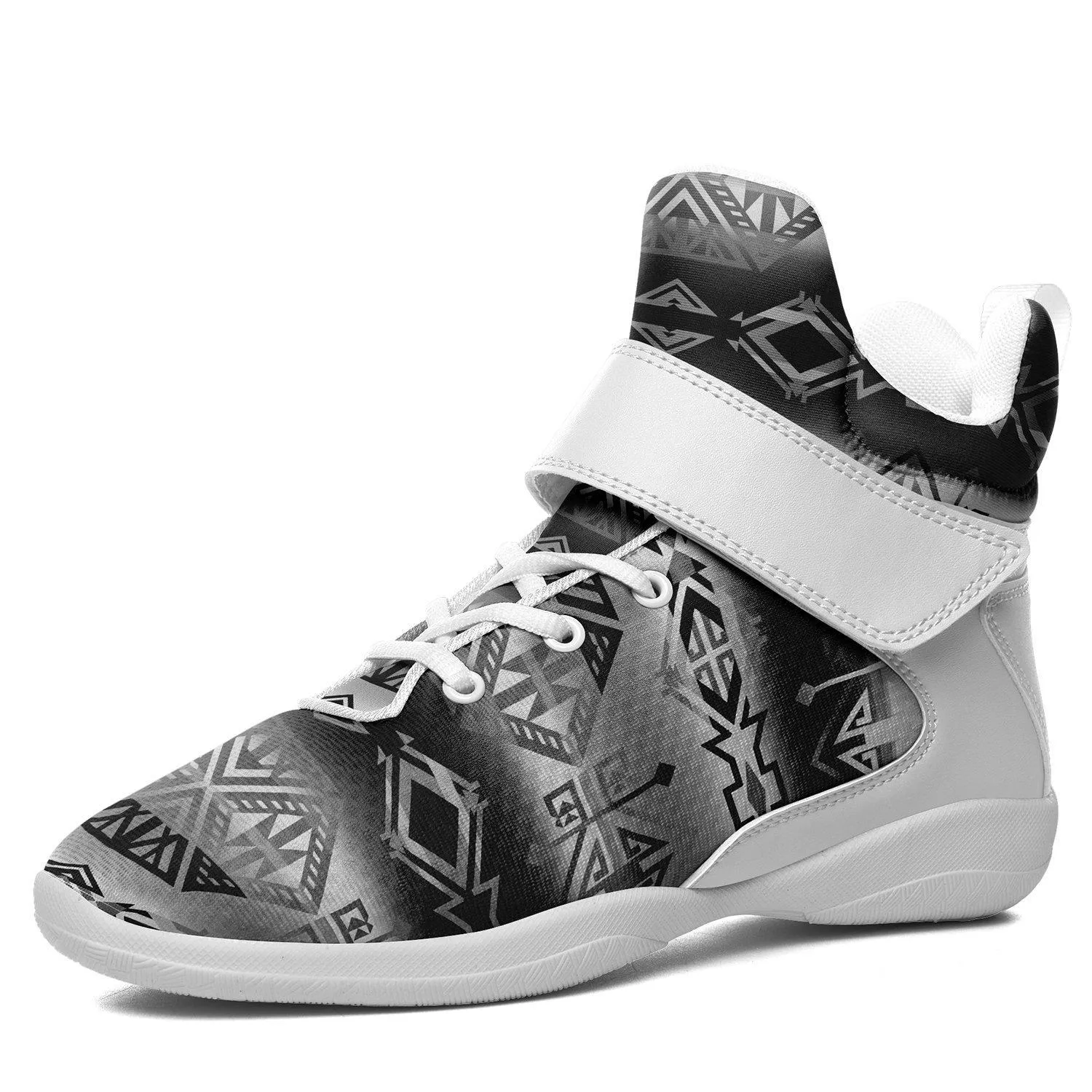 Trade Route Cave Ipottaa Basketball / Sport High Top Shoes - White Sole