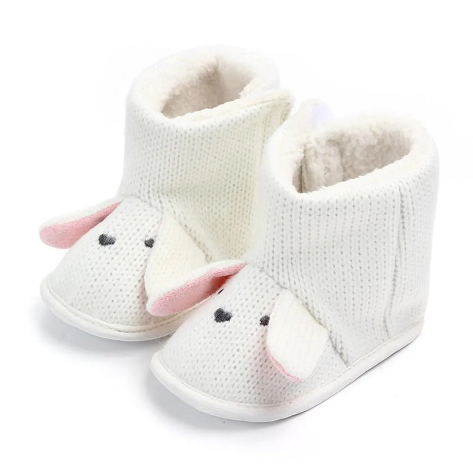 Unisex Baby Winter Bear Cartoon Super Warm Boots