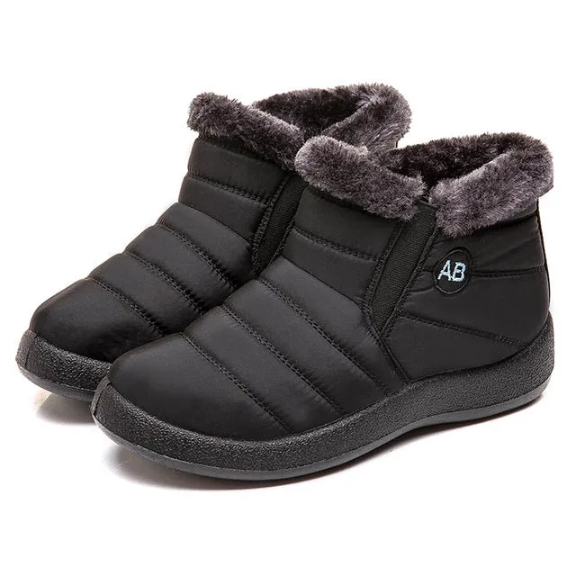 Waterproof boots warm XL snow boots