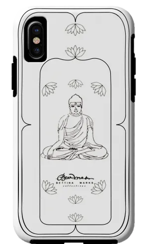 White Buddha iPhone X Tough Case