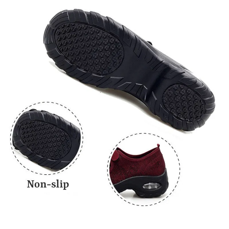 Women's All Black or All White Breathable Comfortable Hollow Shoes rubber