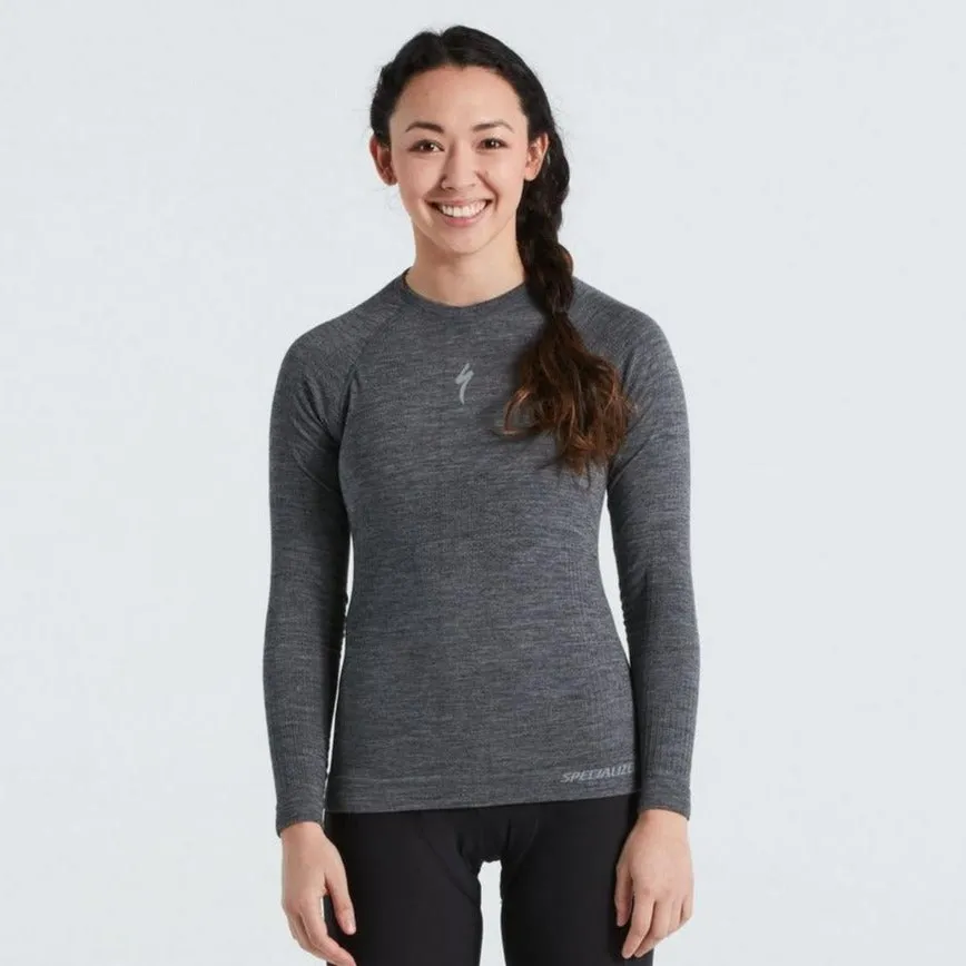 Women's Merino Seamless Long Sleeve Base Layer