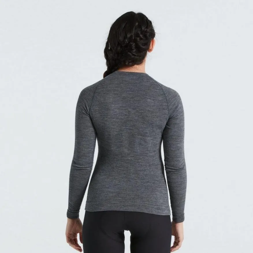 Women's Merino Seamless Long Sleeve Base Layer