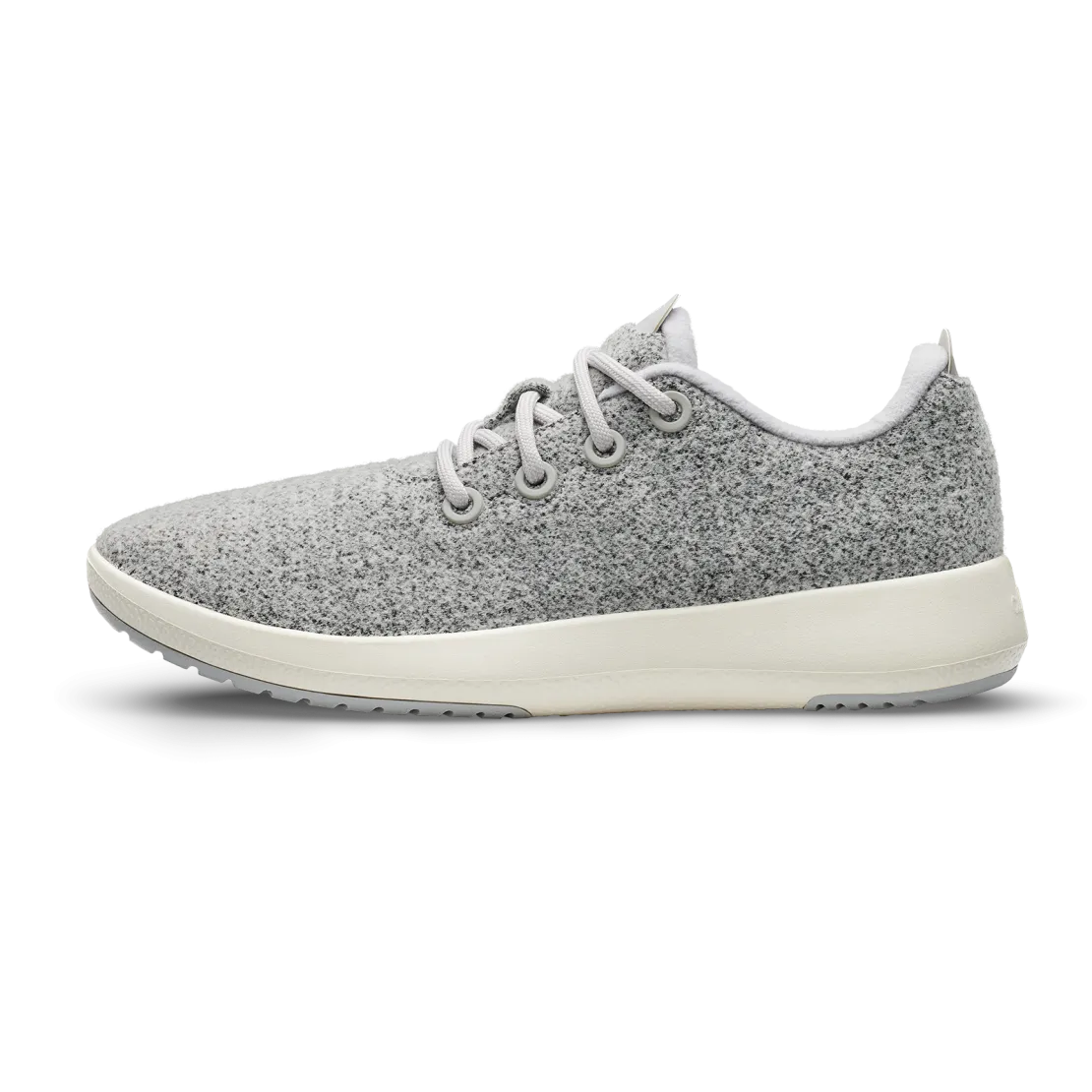 Women's Wool Runner Mizzles - Light Grey (Natural White Sole)